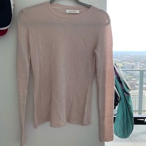 Blush Ellen Tracy angora sweater